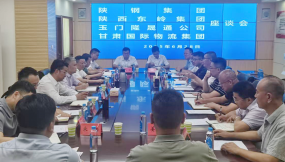  甘肅國際物流集團與陜鋼集團等企業(yè)開展座談交流